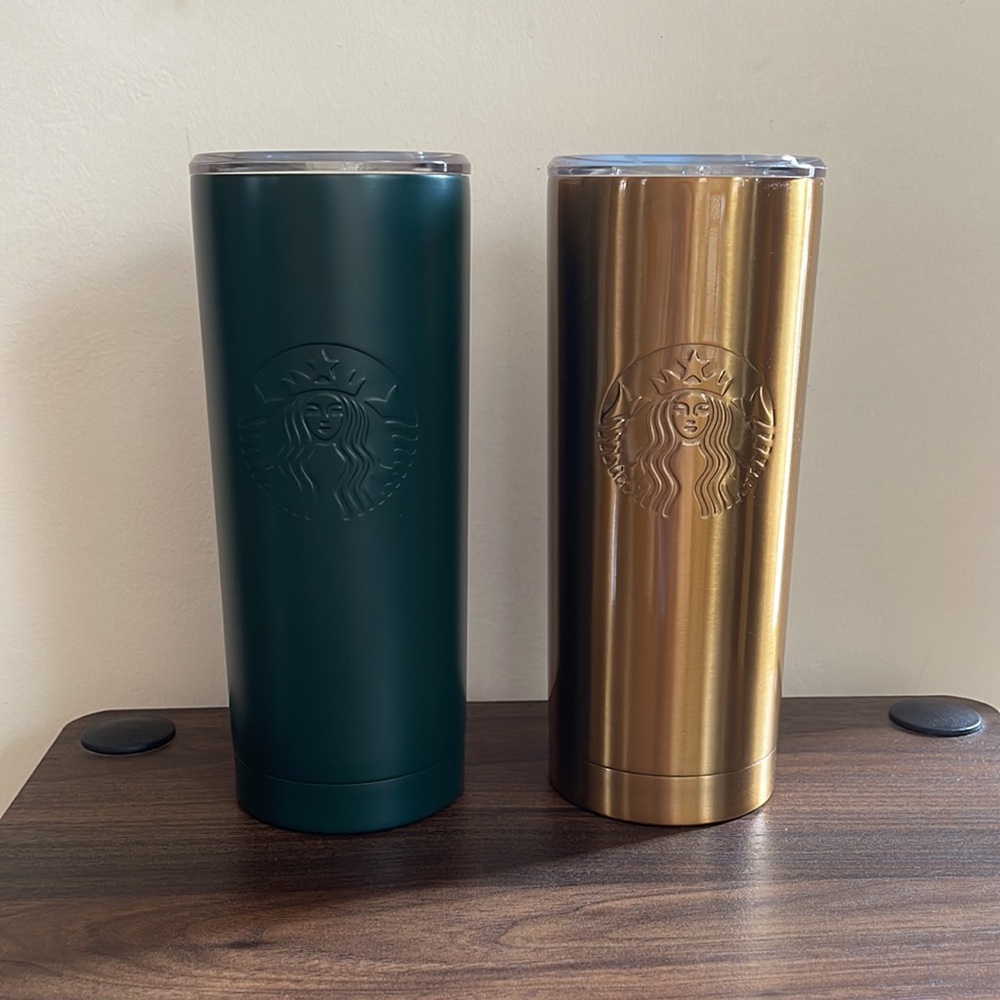 Starbucks stainless steel tumblers set of two